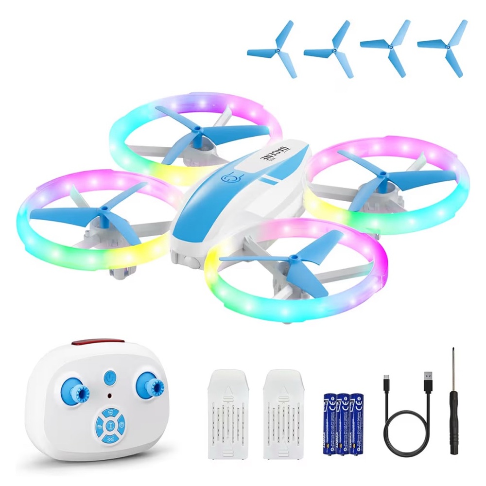 Dacene NWB! Mini Drone for Kids and Beginners with Fancy LED & Altitude Hold,